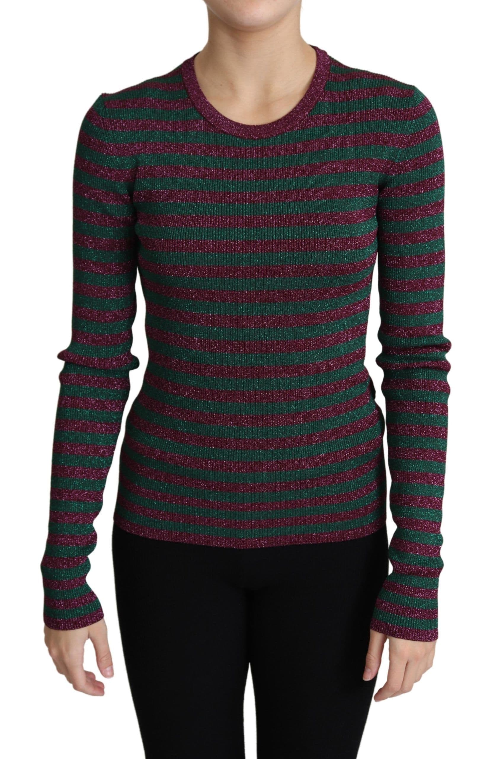 Stripes Crew Neck Pullover