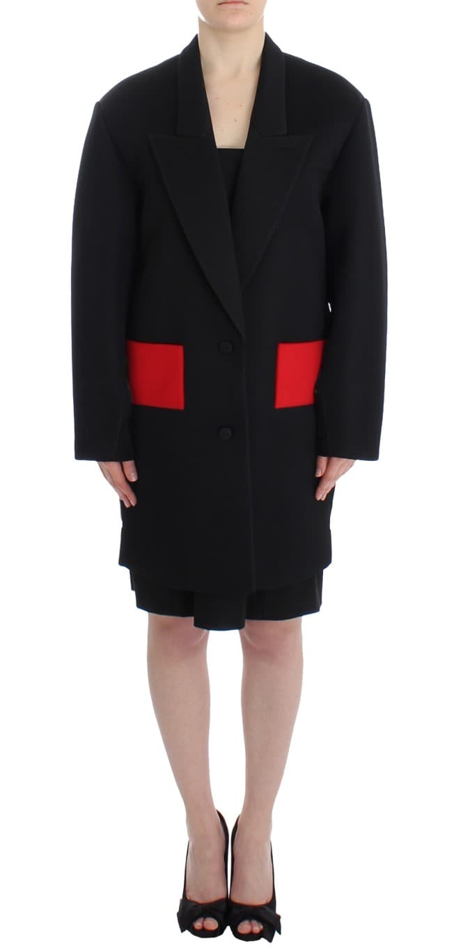 Long Draped Jacket