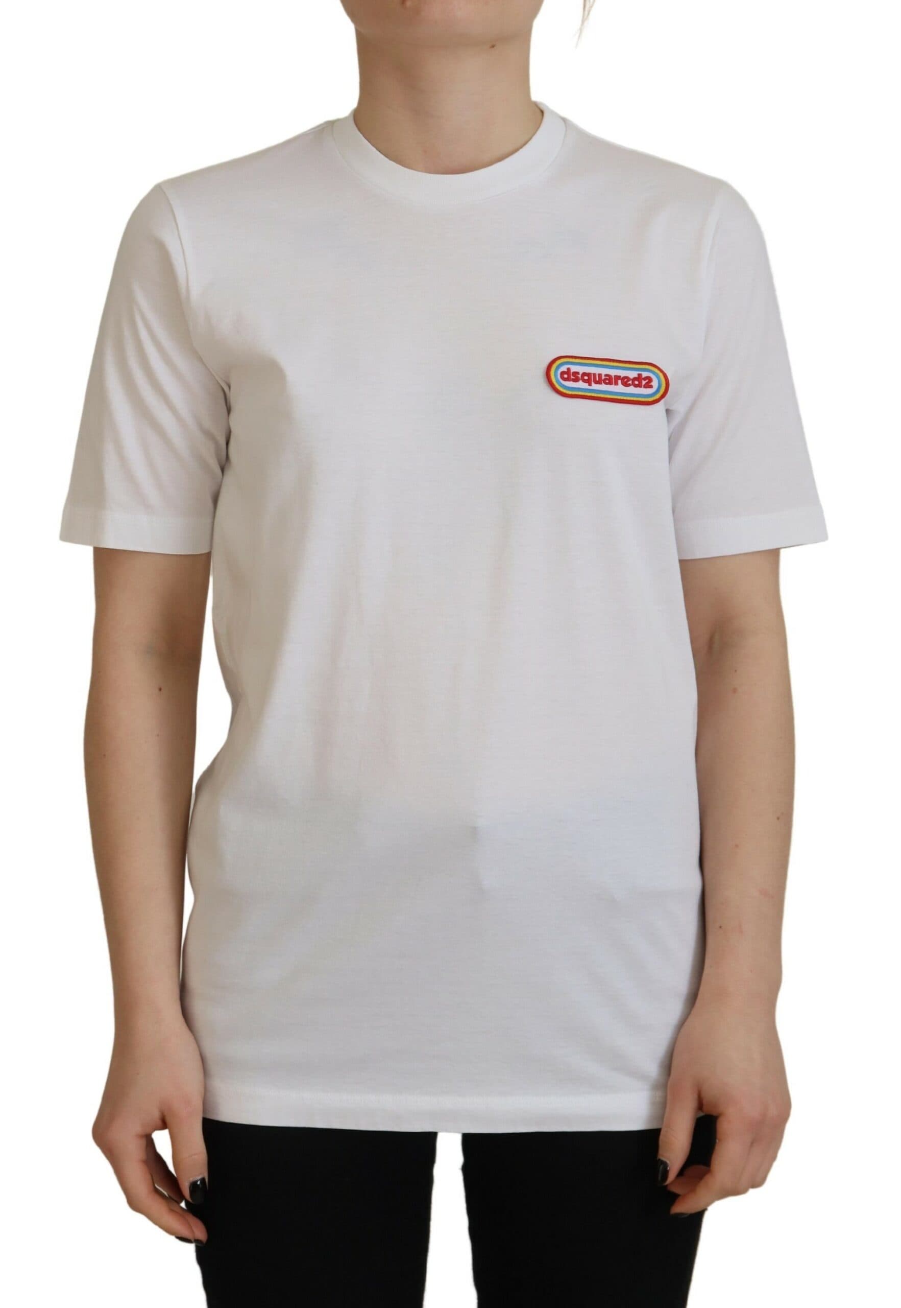 Logo Patch Crewneck Short Sleeve Tee