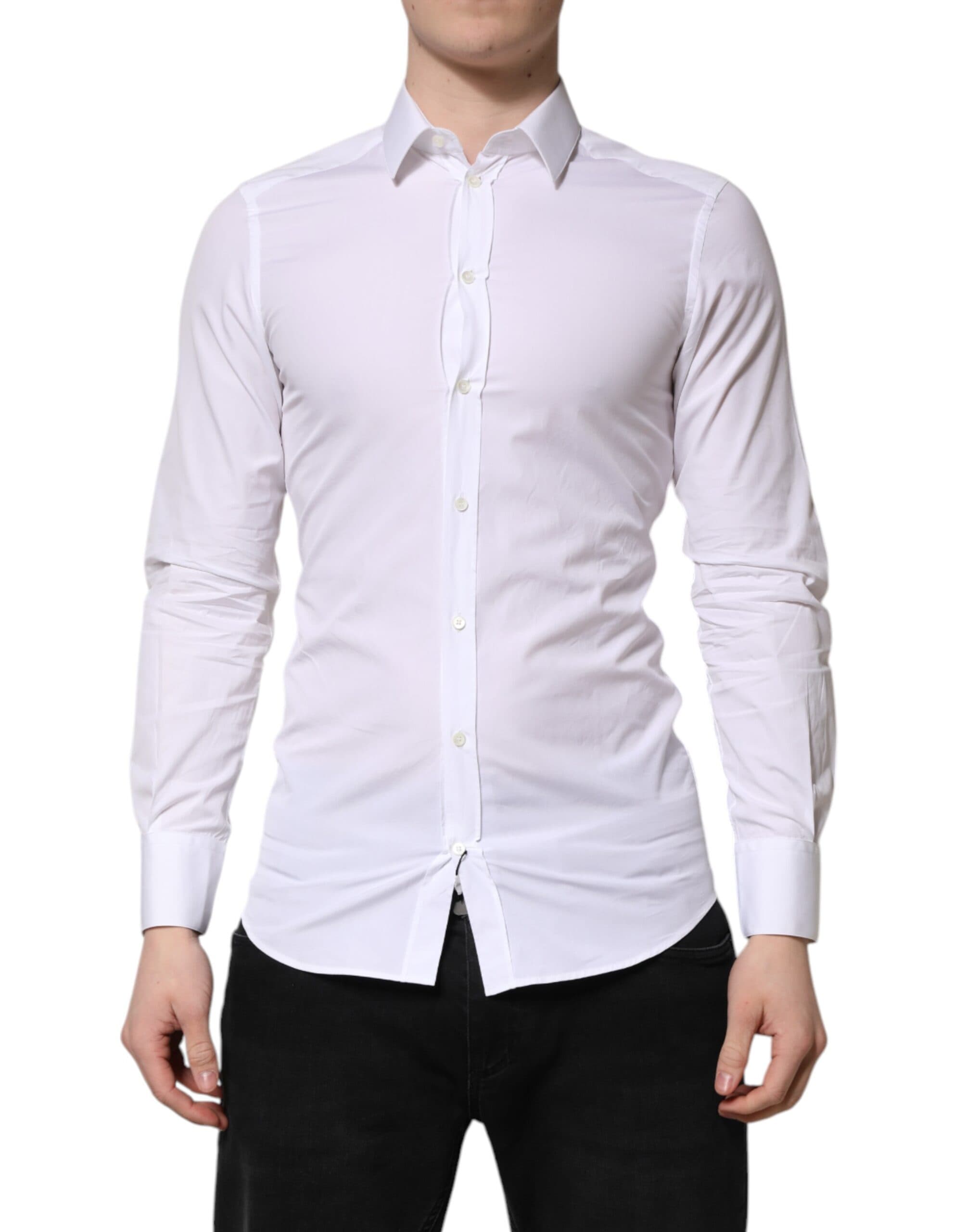 GOLD Cotton Long Sleeve Dress Shirt