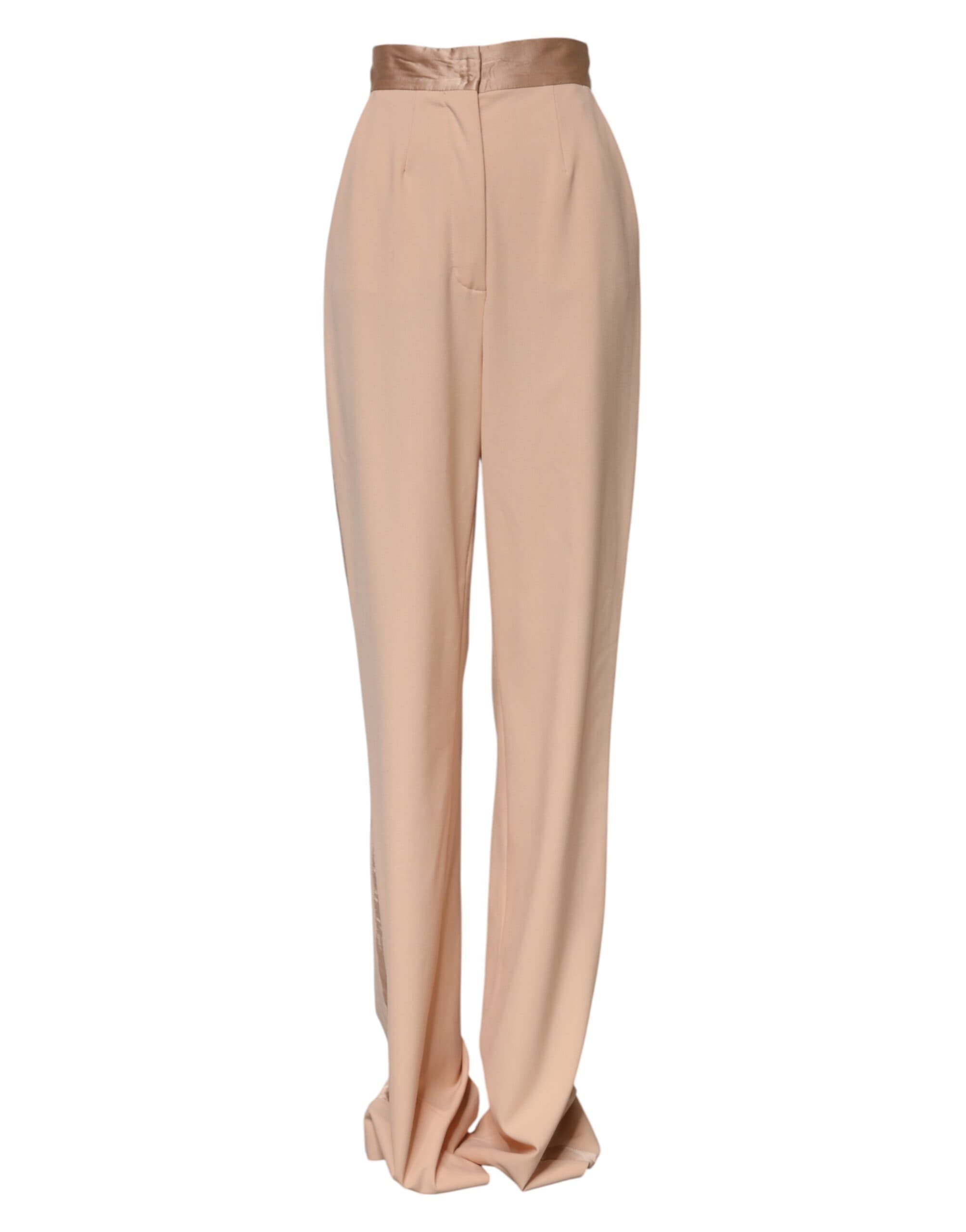 Mid Waist Tapered Pants