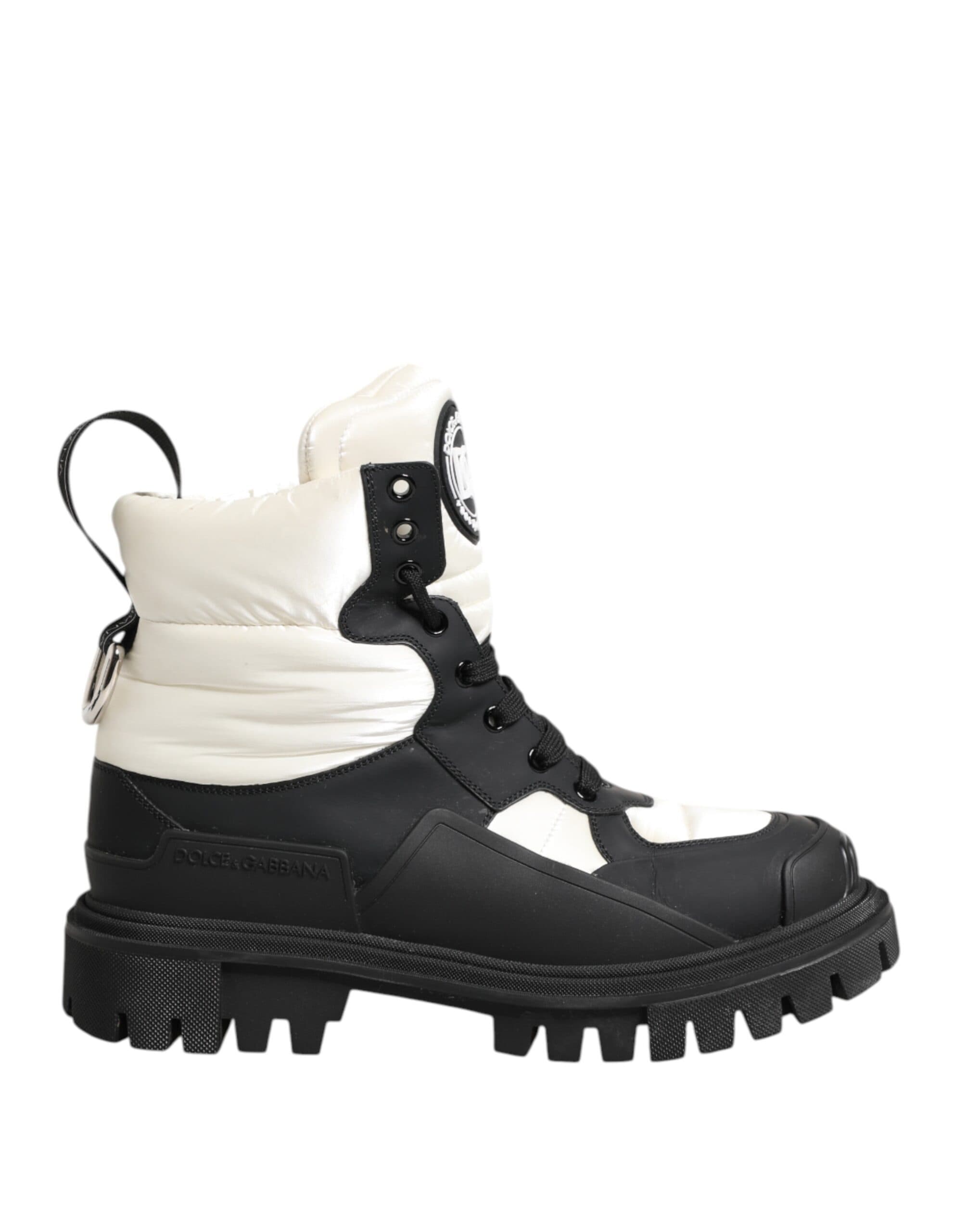Padded Mid Calf Lace Up Boots