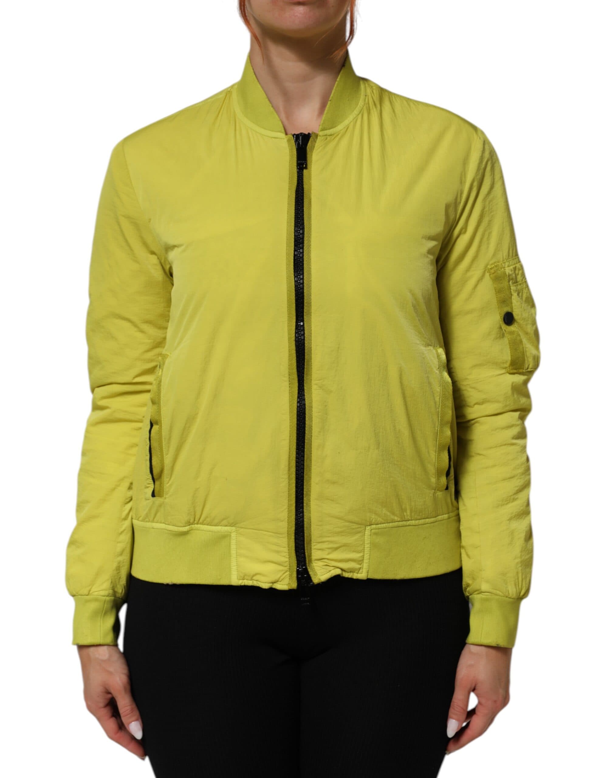 Zipper Bomber Jacket