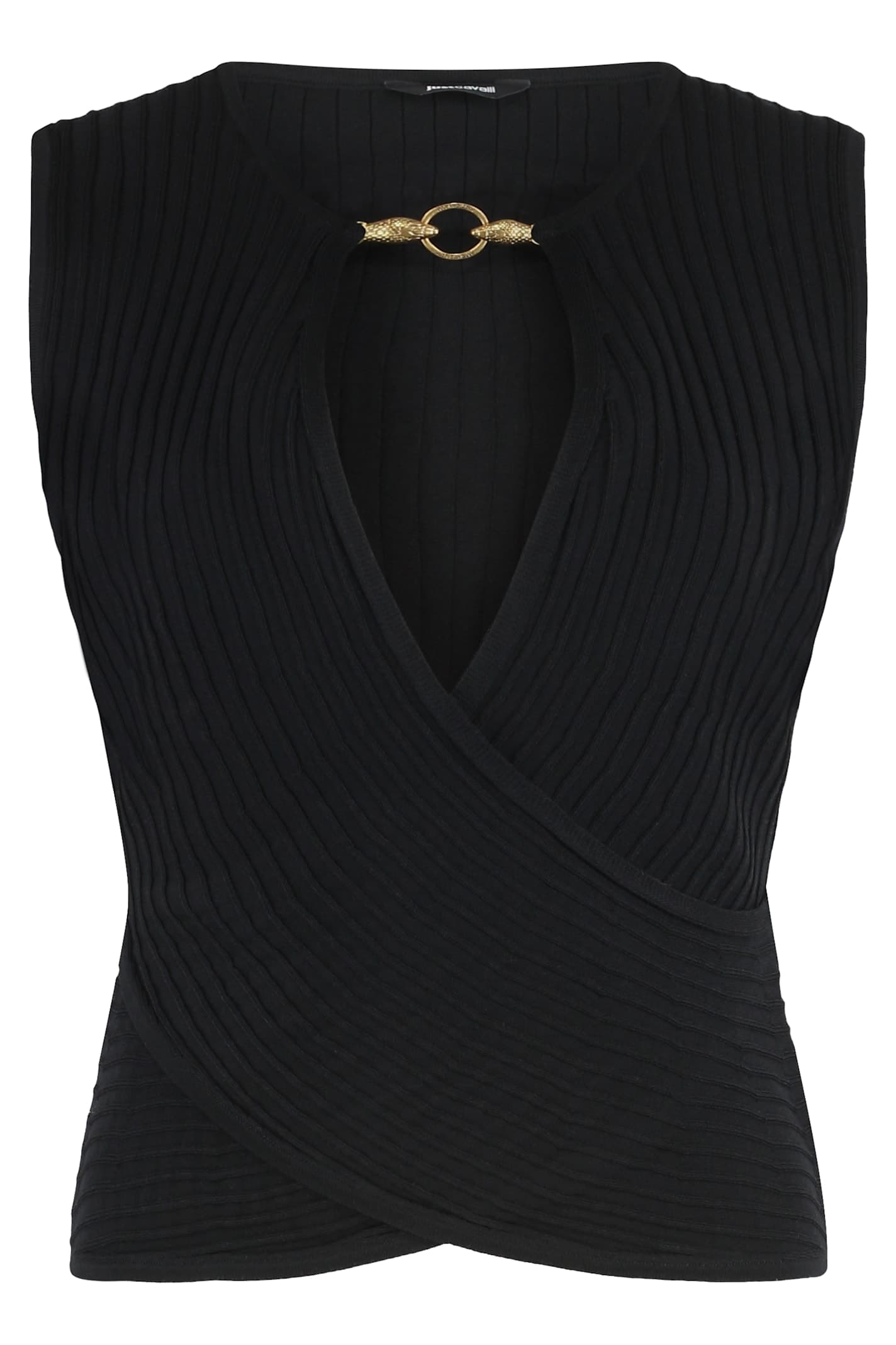 Black Mesh Top
