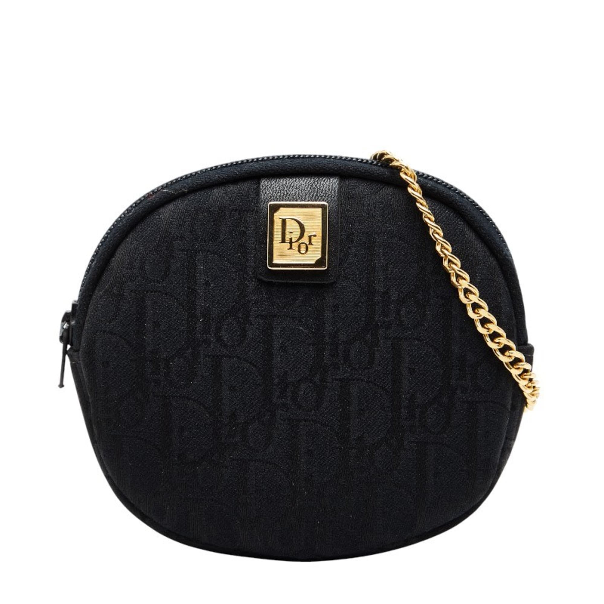 Black Canvas Coin Purse/Coin Case