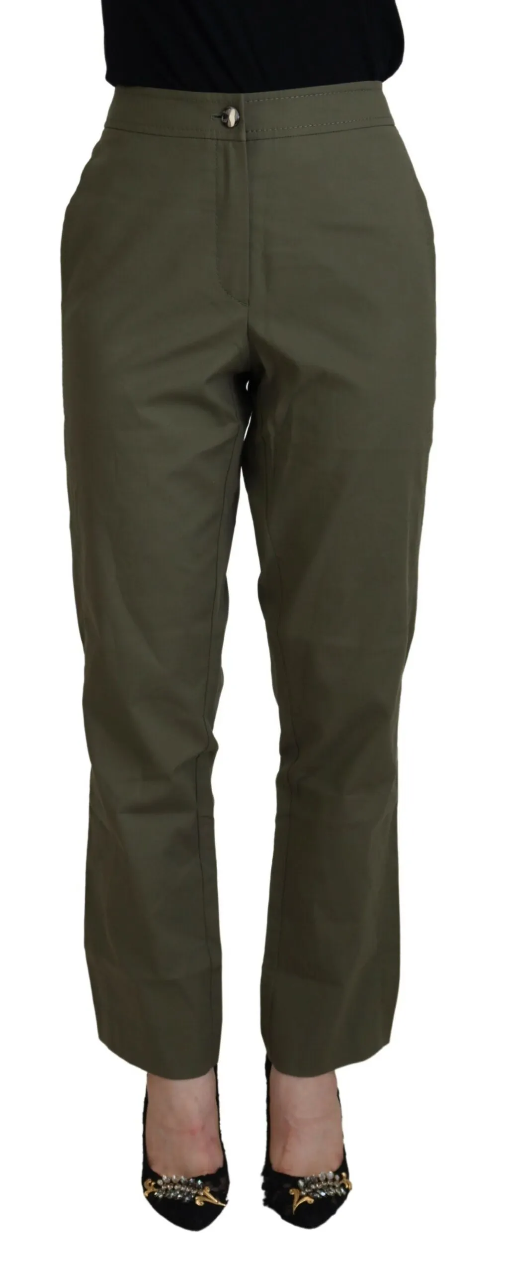 High Waist Tapered Pants