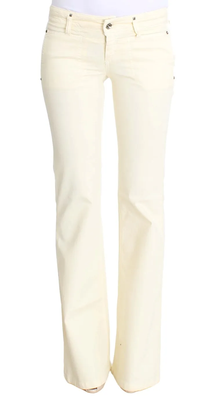 Cotton Stretch Flare Jeans