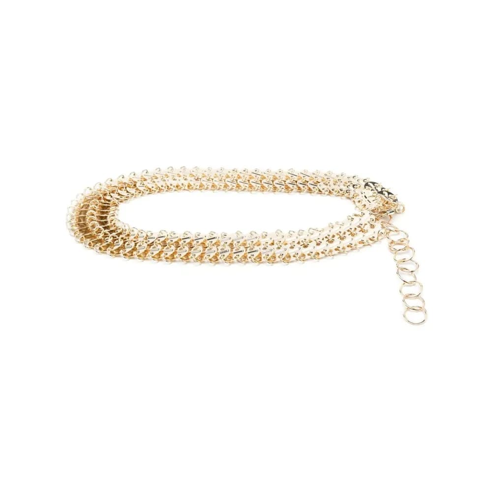Chain-link Clasp-fastening Belt