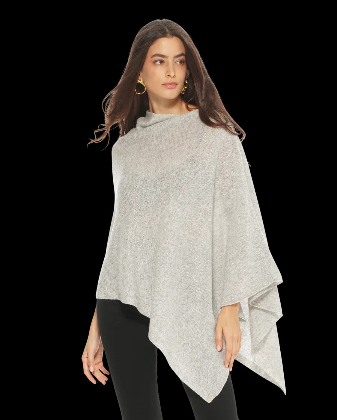 Pure Cashmere Poncho