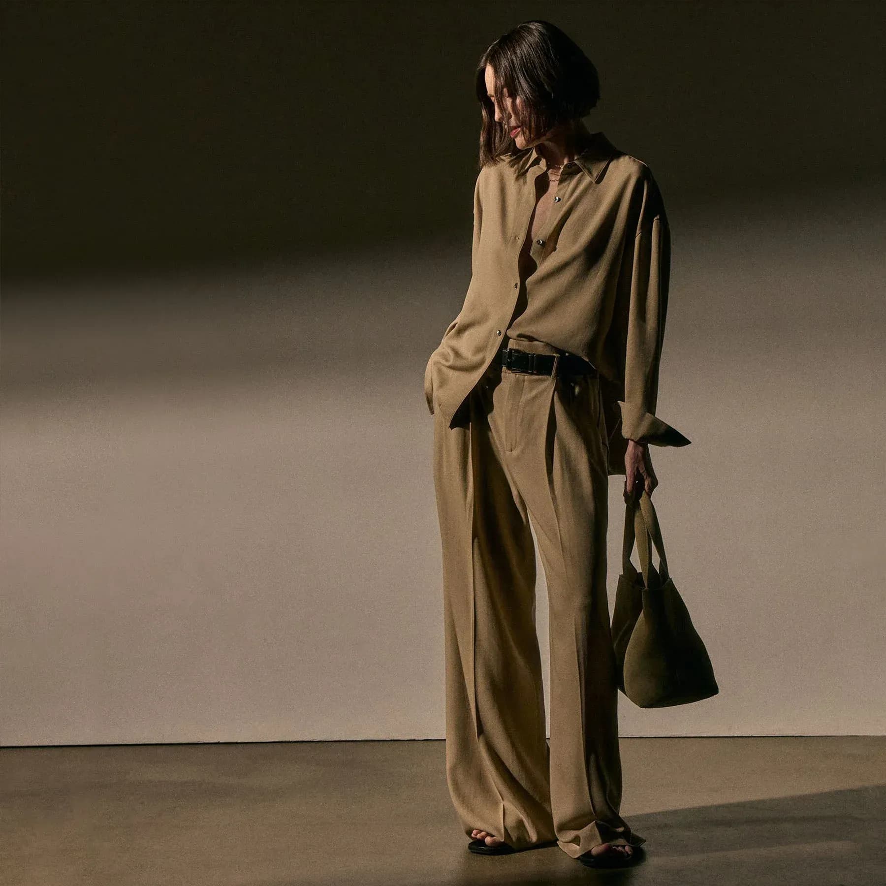 Pleated Trouser