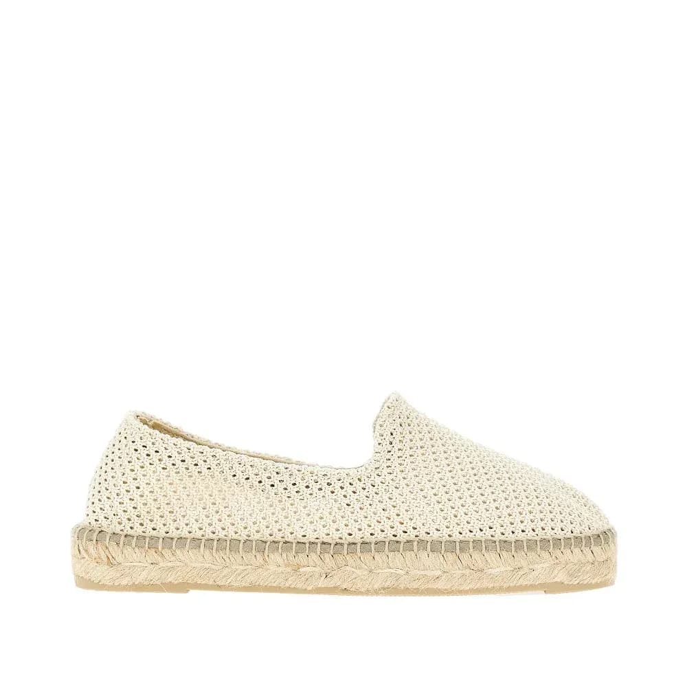 Woven cotton espadrilles